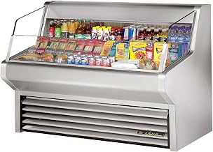 True THAC-60-S Horizontal Air Curtain Merchandiser - Self Contained - 60 Inch