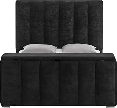 Serenity Onyx King Bed with Speaker, TV Lift And Fireplace