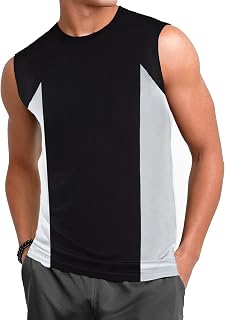 Champion Big and Tall Muscle T Shirts for Men - Cotton Mens Sleeveless Tees