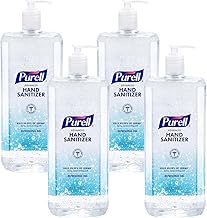 PURELL Advanced Refreshing Gel Hand Sanitizer, Clean Scent, 1.5 L Pump Bottle, 4/Carton