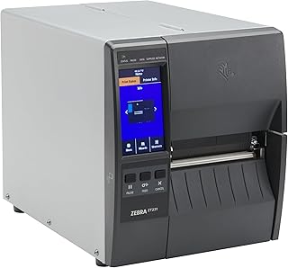 Zebra Technologies Zebra ZT231 Thermal Industrial Printer 4"| 203 DPI | No Ink Required | USB, Serial, Ethernet, Wi-Fi | Touch Color LCD | 1 Year Warranty | Thermal Transfer