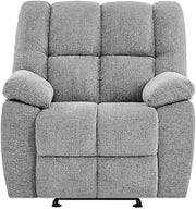 Global Furniture USA U6000 Smoke Glider Recliner