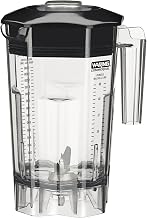Waring Commercial CAC139 Blender Jar, Clear, 11.75 x 6.88 x 6.75 inches | 48 oz. copolyester container includes blade and lid for blending smoothies, frozen drinks, and sauces.