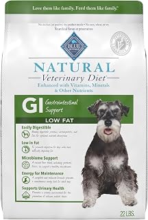 Blue Buffalo Natural Veterinary Diet GI Support Whitefish Dry Dog Food 22lb