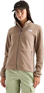 The North Face Women's Glacier Fleece Jacket (Standard & Plus Size) | Zip Hand Pockets & Stretch on Collar, Cuffs & Hem
