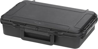 MAX Grip IP67 Cert Waterproof & Dustproof Box with Customizable Foam, Black, 12.44" x 7.67" x 3.18", MAX004S