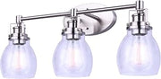 Canarm Lighting IVL705A03BN Carson 3 Light 24 inch Brushed Nickel Vanity Light Wall Light
