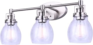 Canarm Lighting IVL705A03BN Carson 3 Light 24 inch Brushed Nickel Vanity Light Wall Light