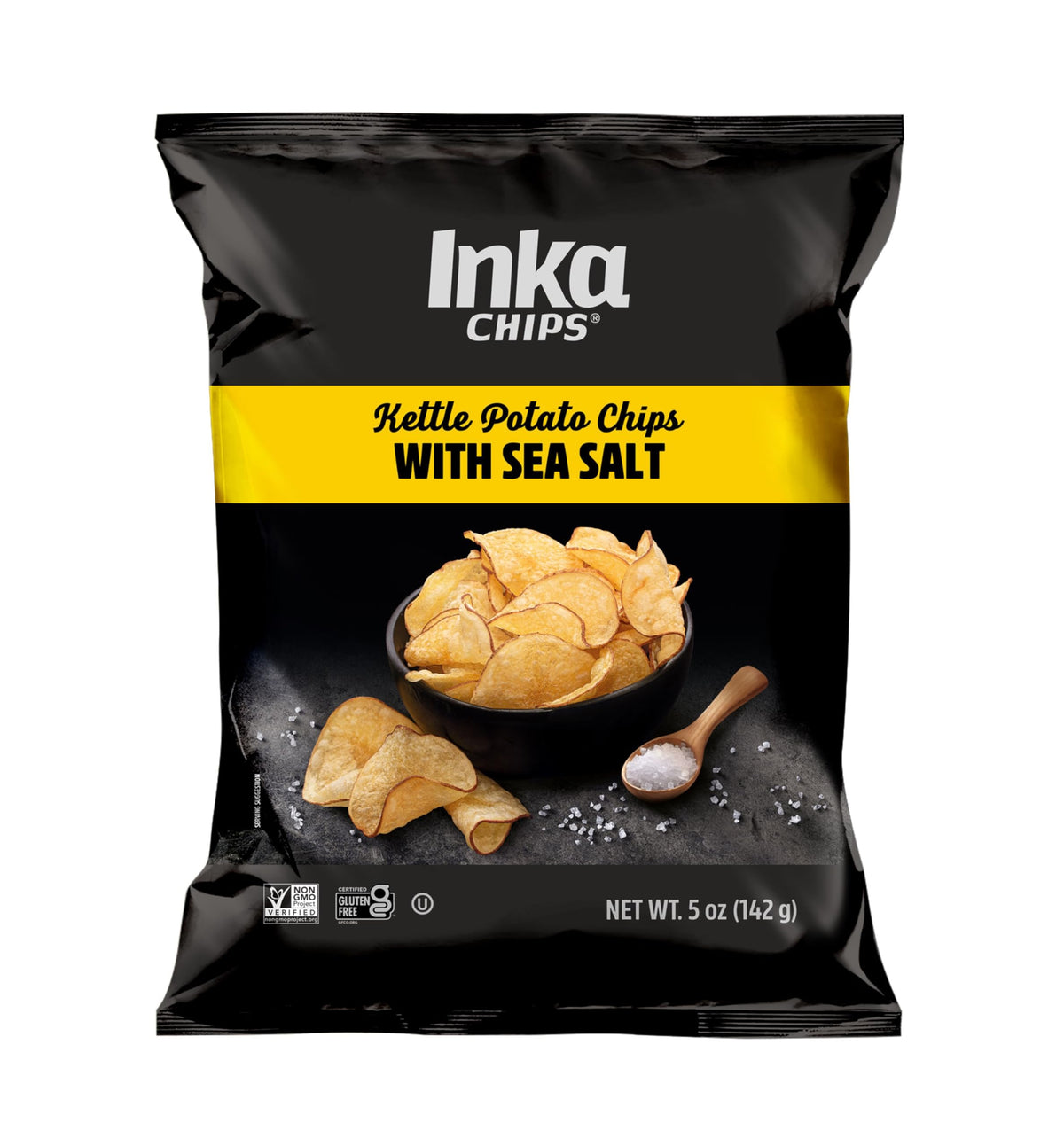 Inka Crops Sea Salt + Jalapeno / 4.13 Ounce (Pack of 6) / 6 Potato