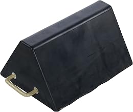 16"W Jumbo Rubber Whl Chock
