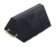 16"W Jumbo Rubber Whl Chock by Vestil – One Size, Blend, Multi, Model RWC-25