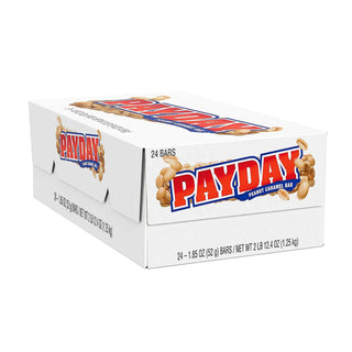 Peanut Caramel Bar (1.85Ounce Bars by PayDay – 24 Count (Pack of 1), Multi, Pack of 24, Model 586-396