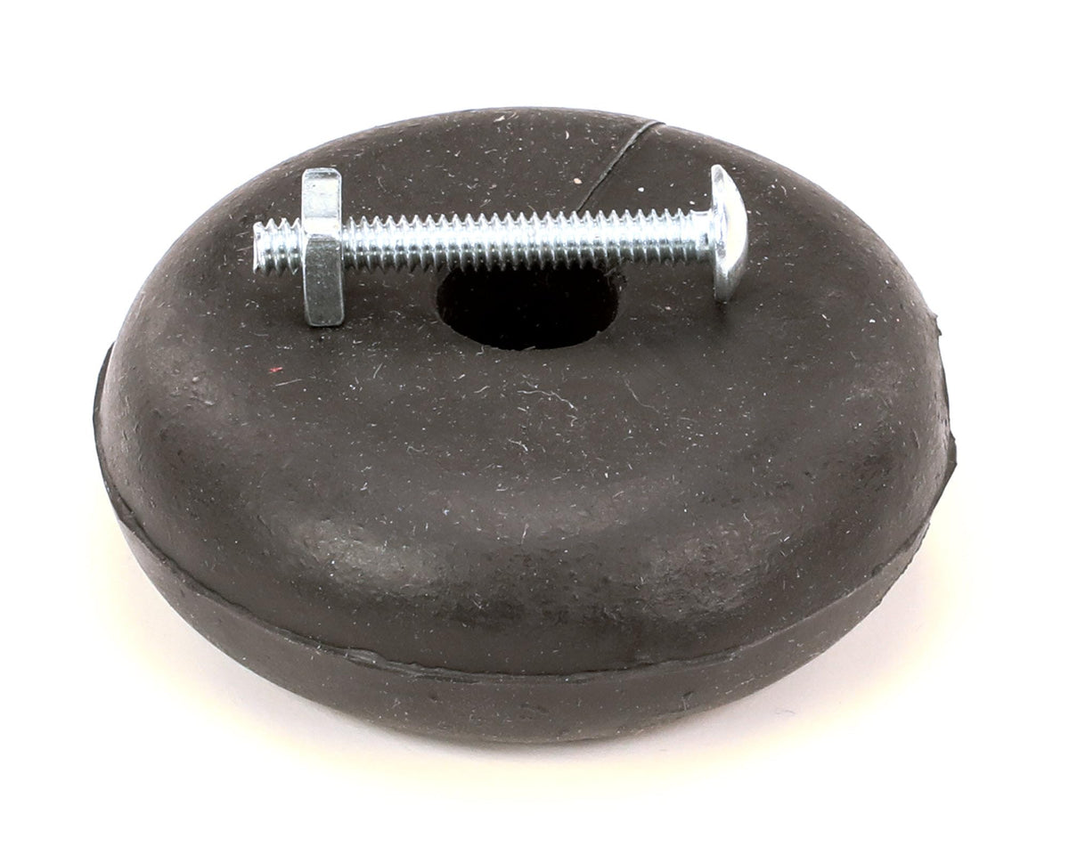 Bumper Ball Stop RR by Fisher – Metal, Black, Model 2980-R027