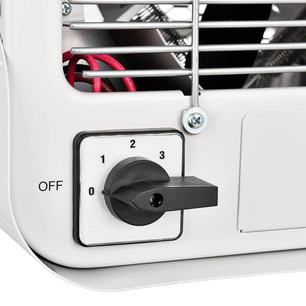 Electric Garage Unit Heater With Thermostat by Global Industrial – 14.75"L x 18.94"W x 17.5"H, Steel, Gray, Model PH-954