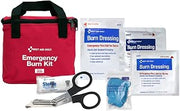 First Aid Only Burn Care Kit in Fabric Case, Gel-Soaked Burn Dressings