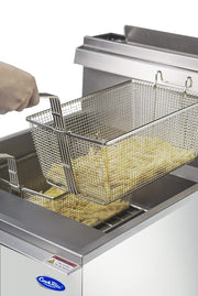 Atosa ATFS-40 Commercial Fryer by Cook Rite – Stainless Steel, Model ATFS-40(LP)
