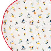 10 Strawberry Street Skiers / 6" / Traditional Appetizer Plates