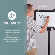 Safco Black / 1 / Arrow Dry Erase Boards