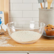 US Acrylic Vista Clear Plastic Serving Bowls, 135 Ounce Capacity, Set of 3