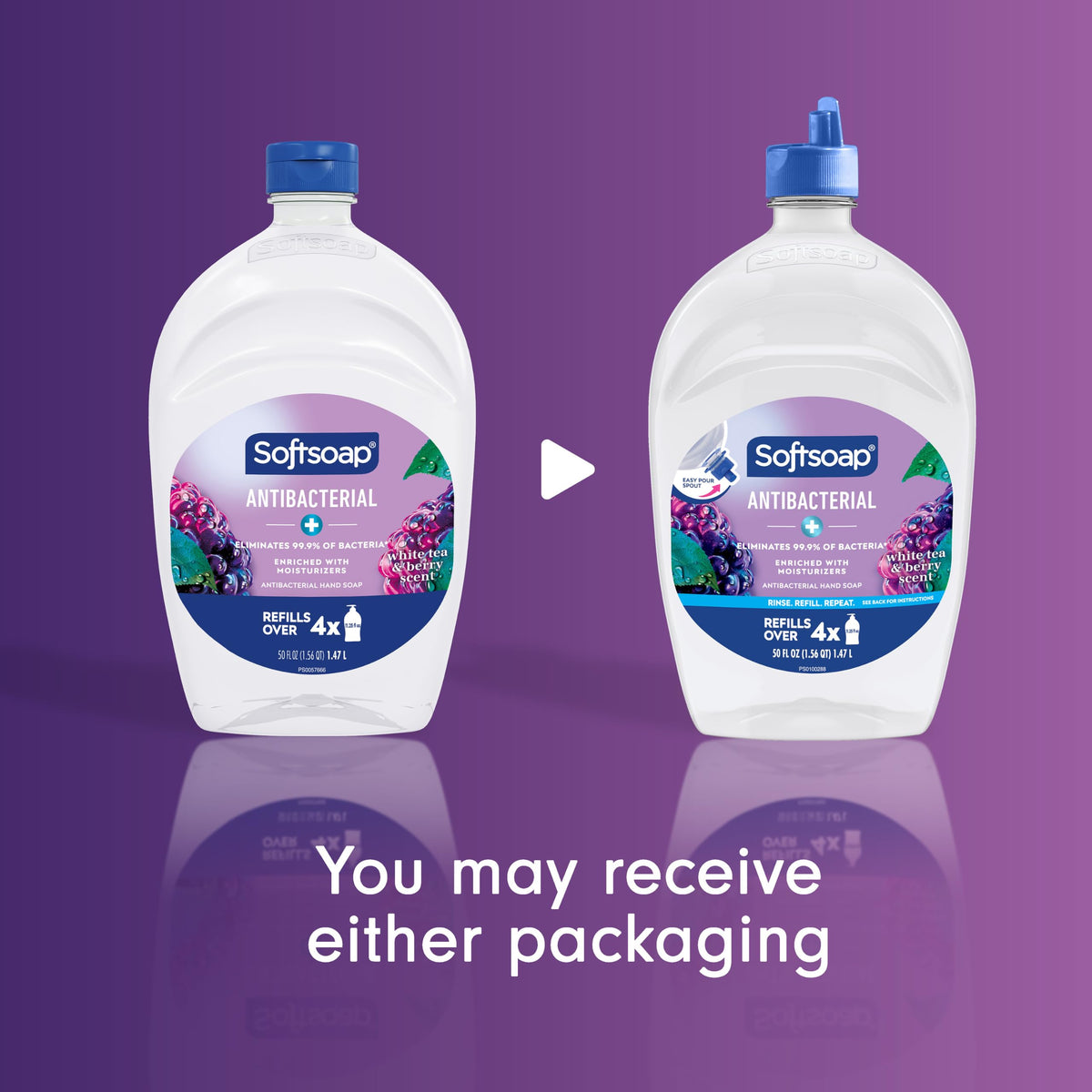 Antibacterial Hand Soap Refill by Softsoap – 50 Fl Oz (Pack of 1), Clear, Model US05259A