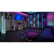 Fluorescent Looped 4' x 6' Area Rug by Joy Carpets – 4' x 6' (Rectangular), Nylon, Fluorescent, Model 450N