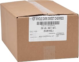 Simplot Classic Dark Sweet Pitted Cherry, 20 Pound -- 1 each.