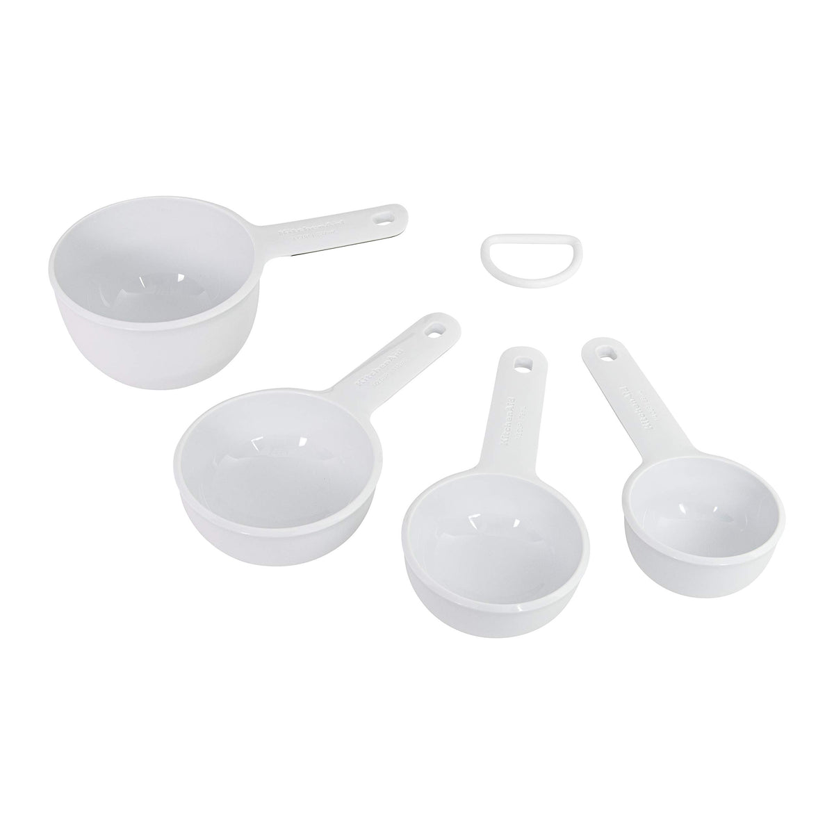 KitchenAid White / Set Of 4 / 0.25 ounces Cups