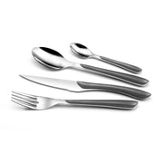 Amefa 32 Piece Cutlery Set for 8 People / Gray / Modern Flatware Sets