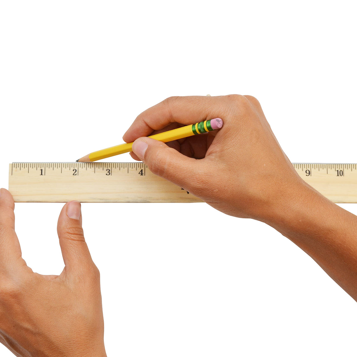 Beveled Edge Wooden Ruler by Westcott – Pack of 1, Wood, Model 05011