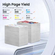 Ink Cartridge C1Q12A F9J76A F9J77A F9J78A F9J79A F9J80A by GREENBOX – 727 C1Q12A F9J79A F9J76A F9J77A F9J78A F9J80A Ink, Photo Black Matte Black Gray Cyan Yellow Magenta, Pack of 6