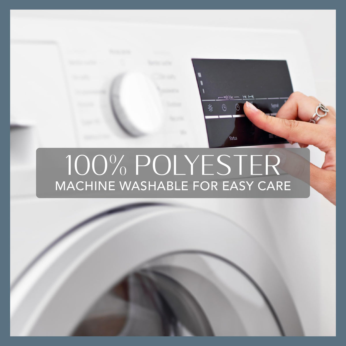 Elrene Swaying Leaves Napkins, 17 x 17 Inches, Set of 8