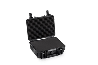 Type 1000 Outdoor Case with SI Foam by B&W International – Type 1000, 4.1 liters, Polypropylene (PP), Black, Model 1000/B/SI