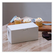 SOUTHERN CHAMPION TRAY 9" Length x 5" Width x 4" Height / White / 250.0 liters Bakery Take Out Containers
