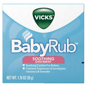 Pack Of 8 - Babyrub Soothing Ointment by Vicks – 1.76 Ounce