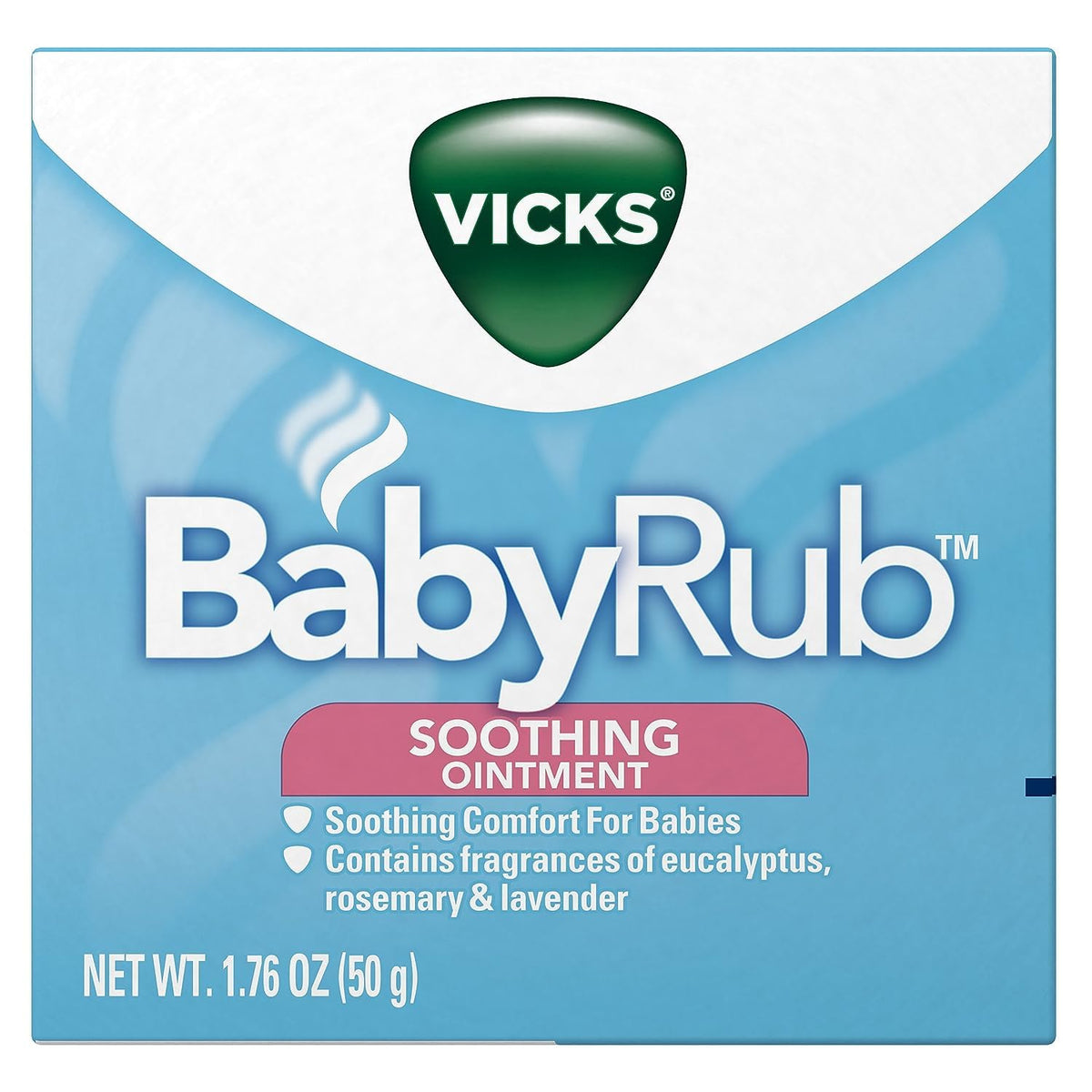 Pack Of 8 - Babyrub Soothing Ointment by Vicks – 1.76 Ounce