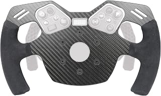SIMPUSH GT Style Carbon Fiber Wheel Mod Compatible With FANATEC CSL Universal Hub V2 (F1 Style)