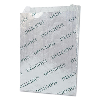 Foil/Paper/Honeycomb Insulated Bag by Bagcraft Papercon – One Size, Paper, White, Pack of 1000, Model 300519
