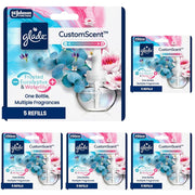 Glade Eucalyptus & Waterlily / 3.35 Fl Oz (Pack of 5) / 초록색. Electric