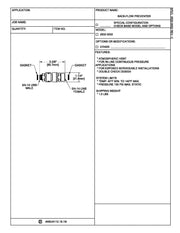 Backflow Preventer for Fisher Pre-Rinse Units – Model 2932-0002