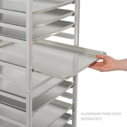 Aluminum End Loading Pan Rack by Nexel – Aluminum, Model PR2126
