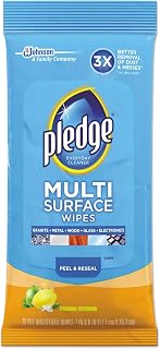 Pledge Multi Surface Everyday Wipes, 25 each