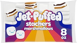 Jet-Puffed Stacker Marshmallows (8 oz Bag)