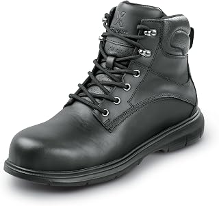 SR Max Mens 6 Black Omak MaxTRAX Soft Toe SRO Boot