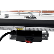 Infrared Patio Heater by Global Industrial – Aluminum, Black, Model MINI