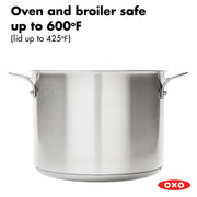 OXO 8.4 Quarts / Stainless Steel / 1 Stockpots