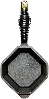 FINEX 1 Qt Sauce Pot Without Lid, Cast Iron Cooking Pot, Even Heat Distribution, Non-Stick Pot, Easy To Clean, Versatile Cooking Tool, Pre-Seasoned Kitchen Accessories, Kitchen Essentials