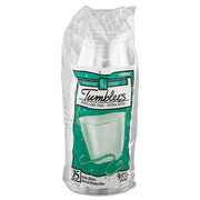 Comet 9oz Clear Plastic Cups by WNA – 9 Fl Oz - 25 Count (Pack of 20), 9.0 ounces, Plastic, Clear, Pack of 20