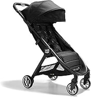 Baby Jogger City Tour 2 Carry-On Approved Travel Stroller, Ultra-Compact Baby Stroller, Lightweight, Easy Fold, Baby Travel Essential, Pitch Black