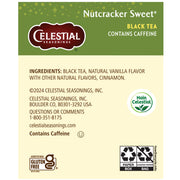 Nutcracker Sweet Black Tea by Celestial Seasonings – 18 Count (Pack of 1), Model BHC-039