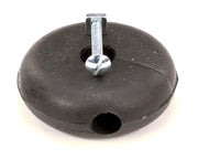 Bumper Ball Stop RR by Fisher – Metal, Black, Model 2980-R027